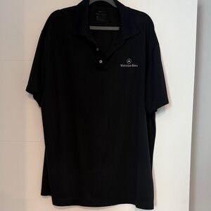 Men's Black Nike Dri-FIT Polo Shirt
